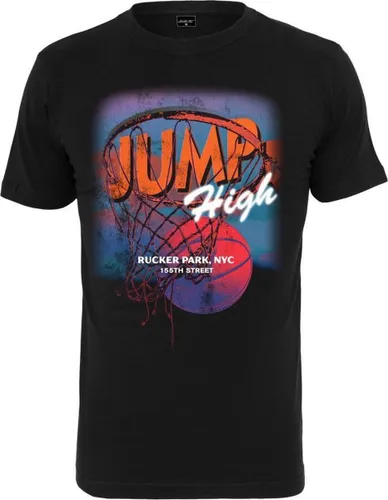 Mister Tee - Jump High Heren T-shirt - XS - Zwart