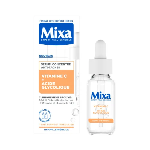Mixa - Anti-vlek concentraat serum – voor doffe teint –