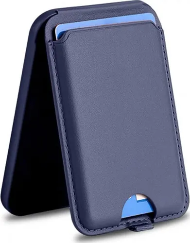 Mobigear Pasjeshouder - 3 Pasjes - MagSafe Compatible - Blauw