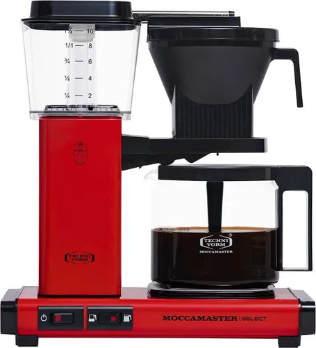 Moccamaster KBG Select - Koffiezetapparaat - Red – 5 jaar garantie