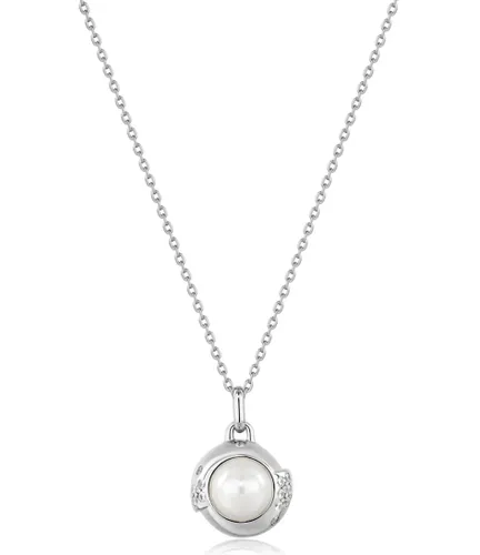 Modern Muse Pearl Sphere Pendant Necklace M