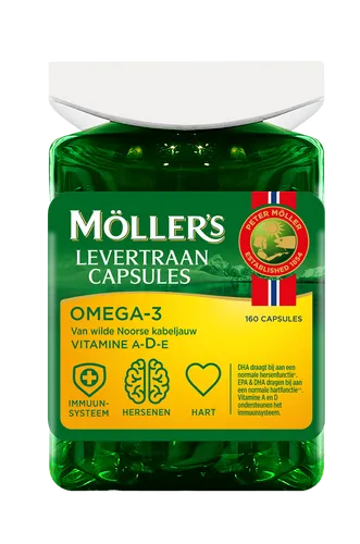 Mollers Levertraan Omega-3 Capsules