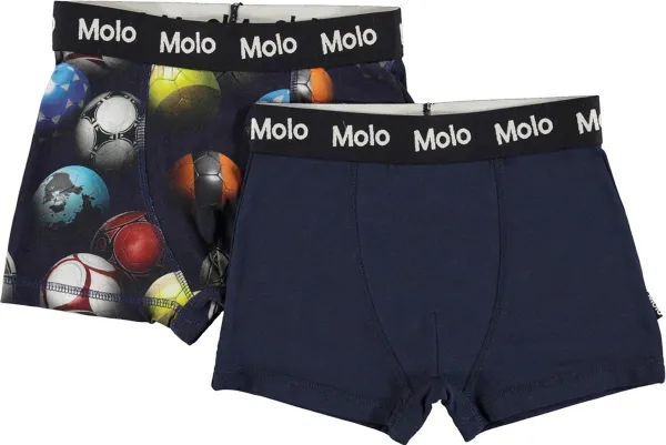 Molo - Justin 2-Pack Blue Footballs