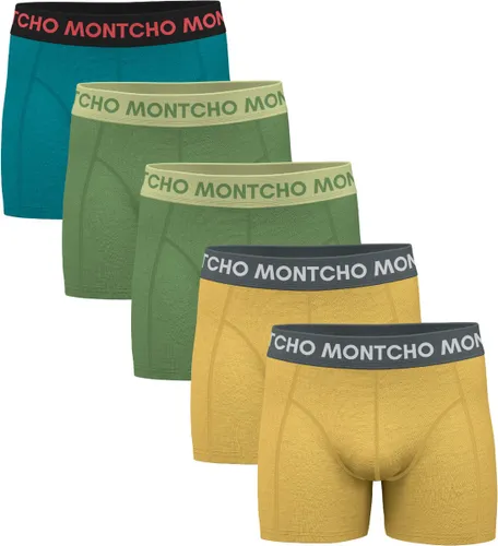 MONTCHO - Dazzle Series - Boxershort Heren - Onderbroeken heren - Boxershorts - Heren ondergoed - 5 Pack - Premium Mix Color Summer - Heren