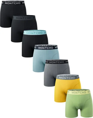 MONTCHO - Dazzle Series - Boxershort Heren - Onderbroeken heren - Boxershorts - Heren ondergoed - 7 Pack - Premium Mix Boxershorts - Mellow Shades - H