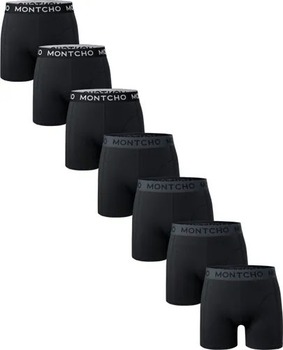 MONTCHO - Dazzle Series - Boxershort Heren - Onderbroeken heren - Boxershorts - Heren ondergoed - 7 Pack - Premium Mix Boxershorts - Midnight Core - H
