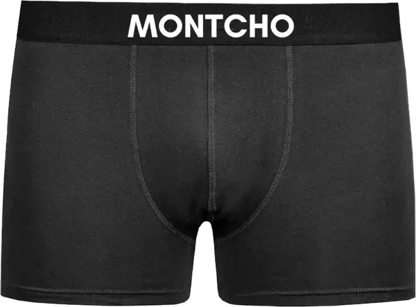 MONTCHO - Essence Series - Boxershort Heren - Onderbroeken heren - Boxershorts - Heren ondergoed - 1 Pack - Antraciet - Heren