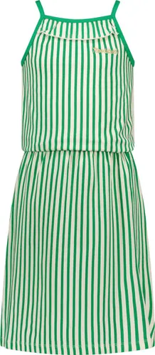 Moodstreet Fancy Striped Sleeveless Dress Jurken Meisjes - Kleedje - Rok - Jurk - Groen