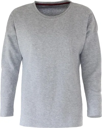 MOOI! Company - Dames sweater - Comfortabele Trui - Manon Los vallend model - Kleur Grey- M