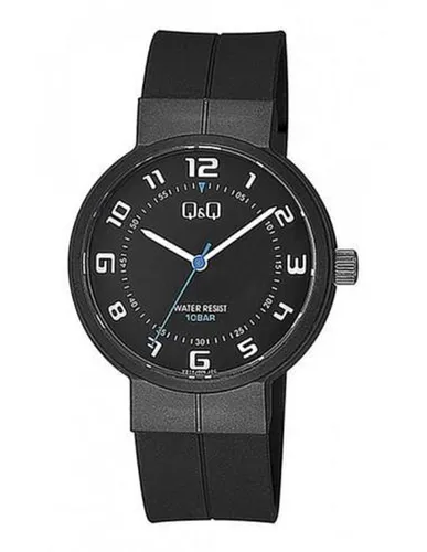Mooi  unisex horloge Q&Q VS14J006Y zwart