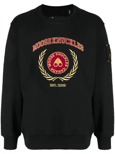 Moose Knuckles Men cooledge crewneck gold