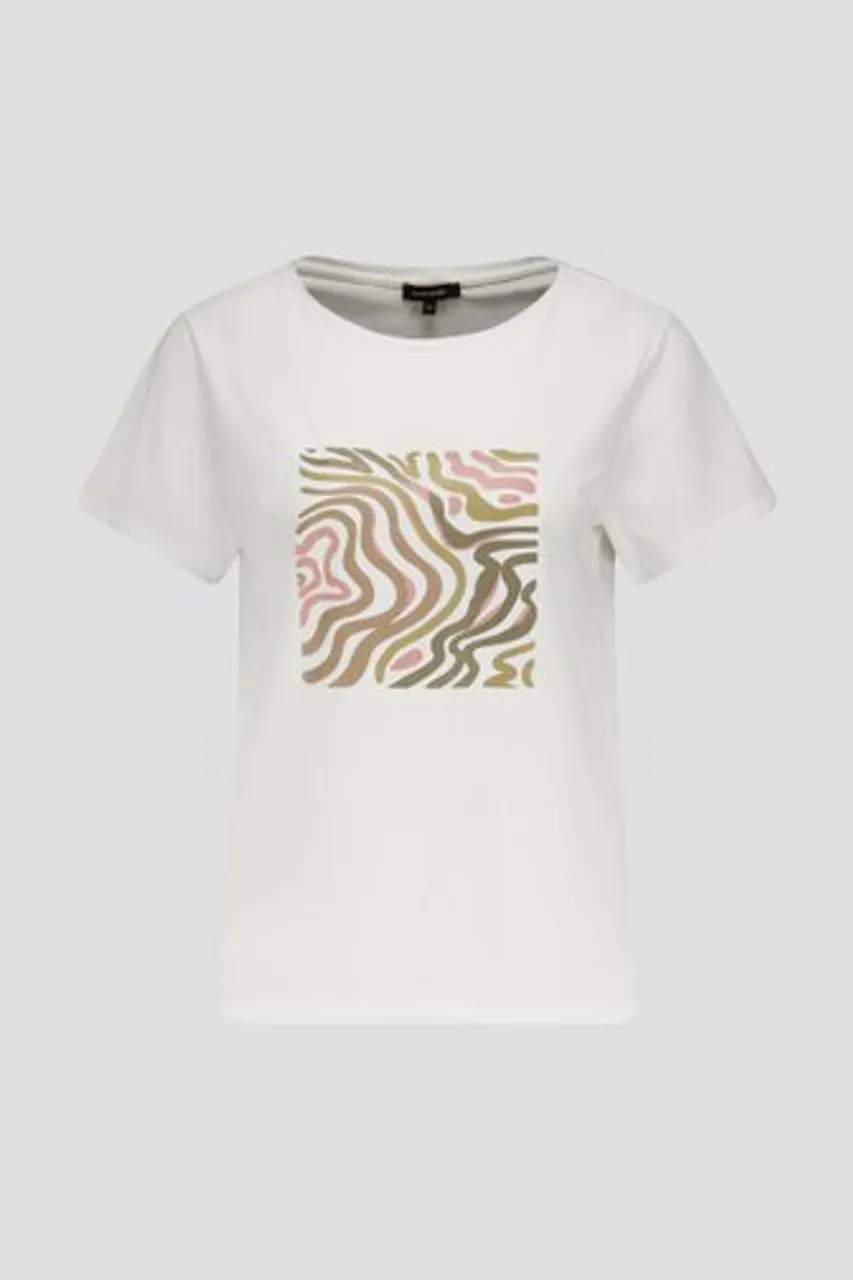 More & More Wit T-shirt met print