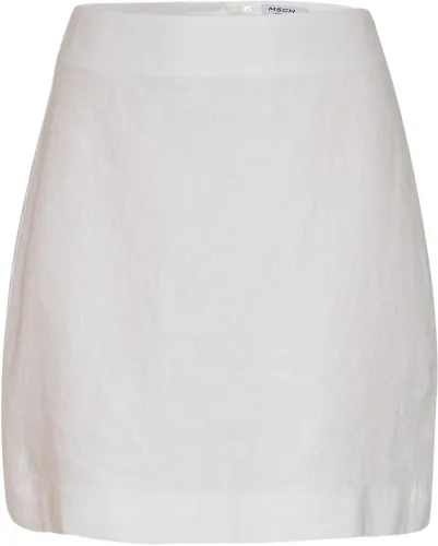 Moss Copenhagen Mschclaritta skirt white linnen