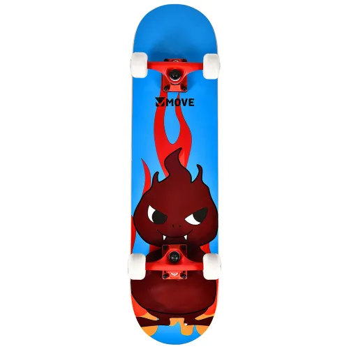 Move Skateboard 31" Fire Blue