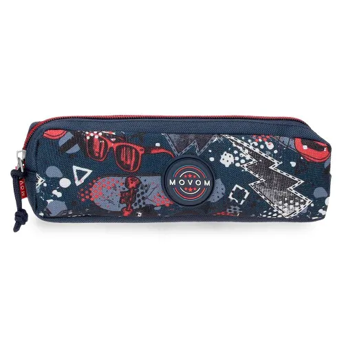 Movom Free Time Trousse Multicolore 22x7x3 cm Polyester