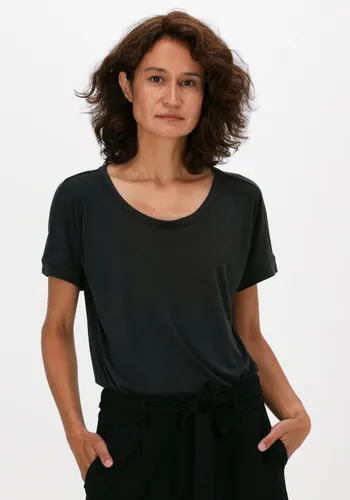 MSCH COPENHAGEN Dames Tops & T-shirts Fenya Modal Tee - Zwart