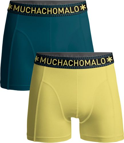 Muchachomalo Boxershorts Jongens 2 Pack - Normale Lengte - 110/116 - 95% Katoen - Onderbroek met Zachte Elastische Tailleband