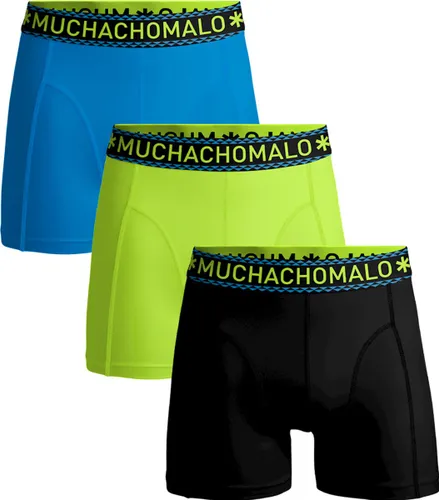Muchachomalo Boxershorts Jongens 3 Pack - Normale Lengte - 134/140 - 95% Katoen - Onderbroek met Zachte Elastische Tailleband