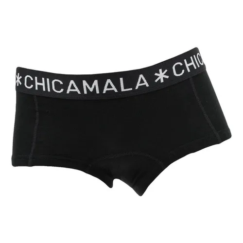 Muchachomalo Meisjes ondergoed Muchachomalo GIRLS BOXER 2-PACK zwart 158/