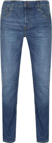 MUD Jeans Denim Regular Bryce Indigo Blauw - maat W 33