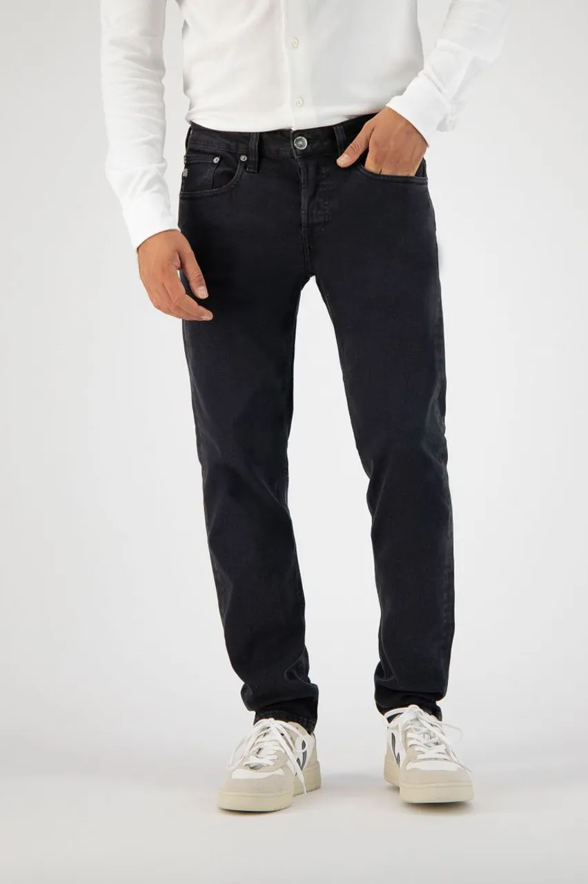 MUD Jeans Denim Regular Dunn Stretch Zwart - maat W 36