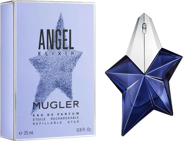 Mugler Angel Elixir Refillable Parfemovaná Voda Pro Ženy 25 Ml