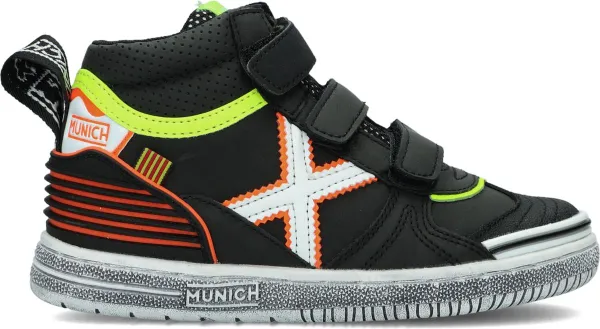 Munich G3 Boot Velcro Hoge sneakers - Jongens - Zwart