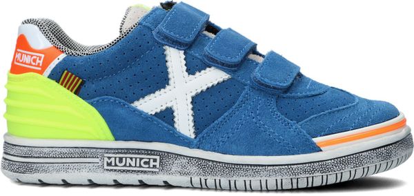 Munich Lage sneakers G3 Velcro Blauw