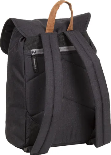 Mustang Austin Rugzak Backpack Tas met Flap Zwart