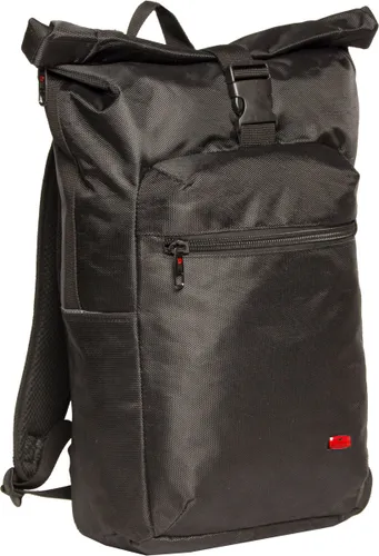 Mustang® Bari - Roll Top - Backpack - Rugtas - Laptoptas - Zwart
