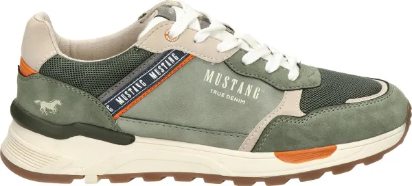 Mustang heren sneaker - Groen