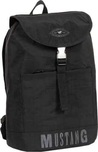 Mustang ® Tivoli Backpack sport crinkle nylon - Zwart