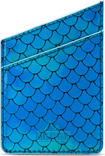 My Style Sticky Card Kaarthouder - 2 Pasjes - Blauw