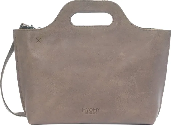 MYOMY Handtas Carry Handbag - Bruin