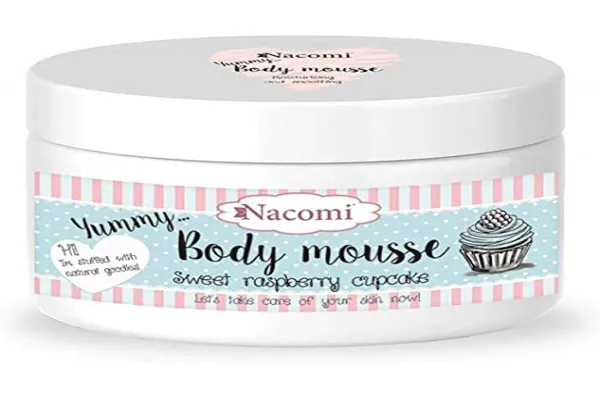 Nacomi Nacomi Body Mousse Sweet Raspberry Cupcake 180ml