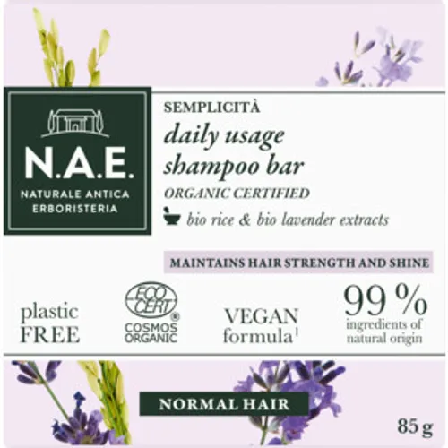 NAE Semplicità Shampoo Bar Daily Usage