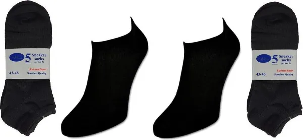 Naft Sneaker Socks Enkel Sokken Multipack Heren Sneakersokken - 10 paar