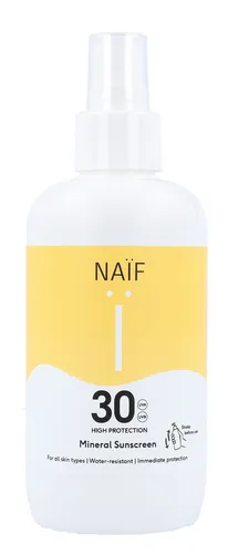 Naif Minerale Zonnebrand Spray SPF50