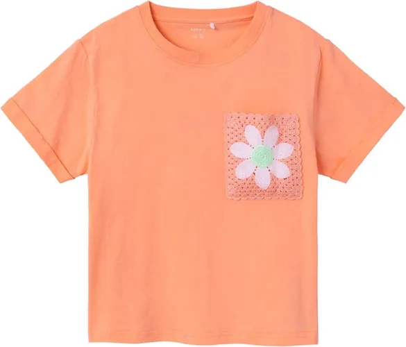 Name It Girl-T-shirt--Peach Ne