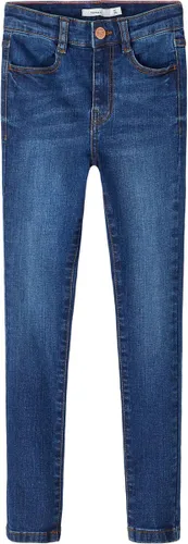 Name It Jeans Nkfpolly Hw Skinny Jeans 1180-st No 13211917 Dark Blue Denim Dames