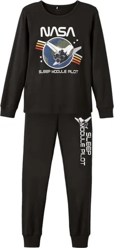 Name it jongens pyjama Nasa - 122 - Zwart