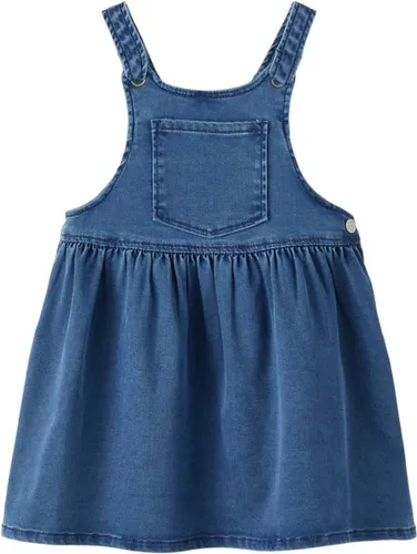 Name it Kinderkleding Meisjes Bibskirt Batoras Dark Blue Denim - 104
