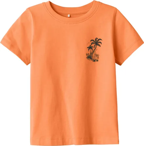 Name it t-shirt jongens - oranje - NMMfole