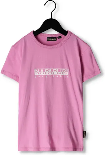 Napapijri K S-box Ss1 Tops & T-shirts Meisjes - Shirt - Roze