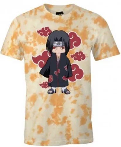 Naruto - Itachi Tye Die T-shirt Oranje (XL)