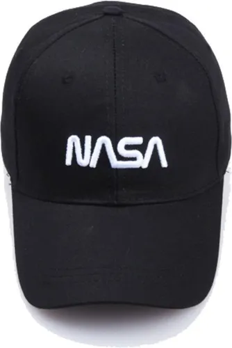Nasa strapback cap - zwarte pet Trucker - unisex - onesize - 100% katoen - baseballcap