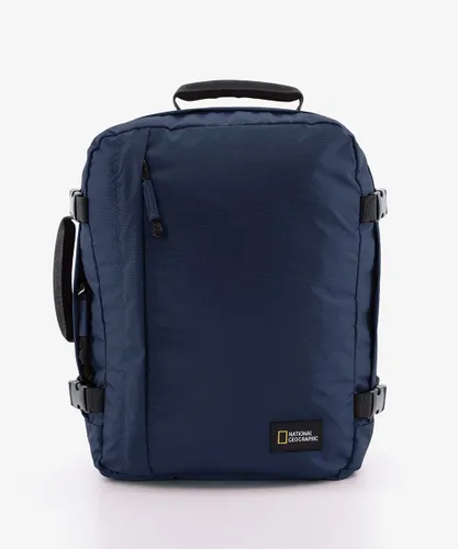 National Geographic 3 in 1 Handbagage Rugzak / Laptop Rugzak / Reistas / Weekendtas - 23 Liter (S) - Hybrid - Blauw
