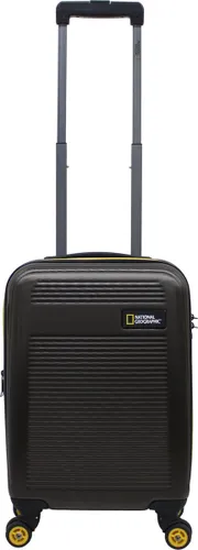 National Geographic Handbagage Harde Koffer / Trolley / Reiskoffer - 54x35x20cm - Aerodrome - Zwart