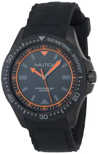 Nautica NAPMAU008 Herenhorloge met siliconen armband