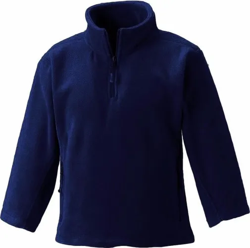 Navy blauwe fleece trui voor jongens